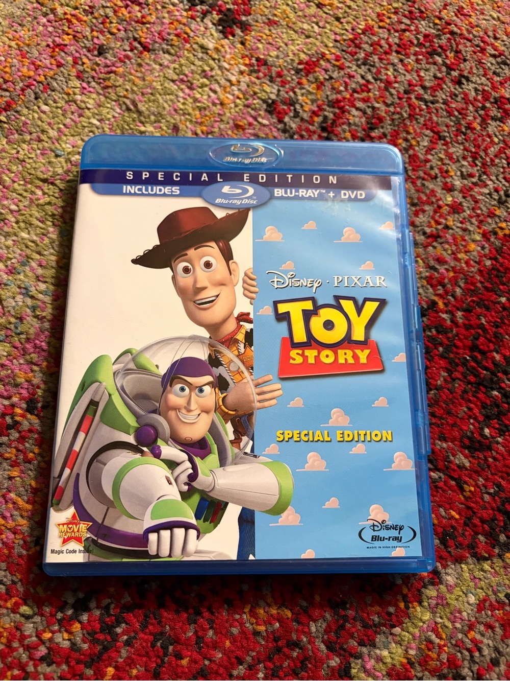 Disney Toy Story Special Edition Blu-ray + DVD — Blue Case